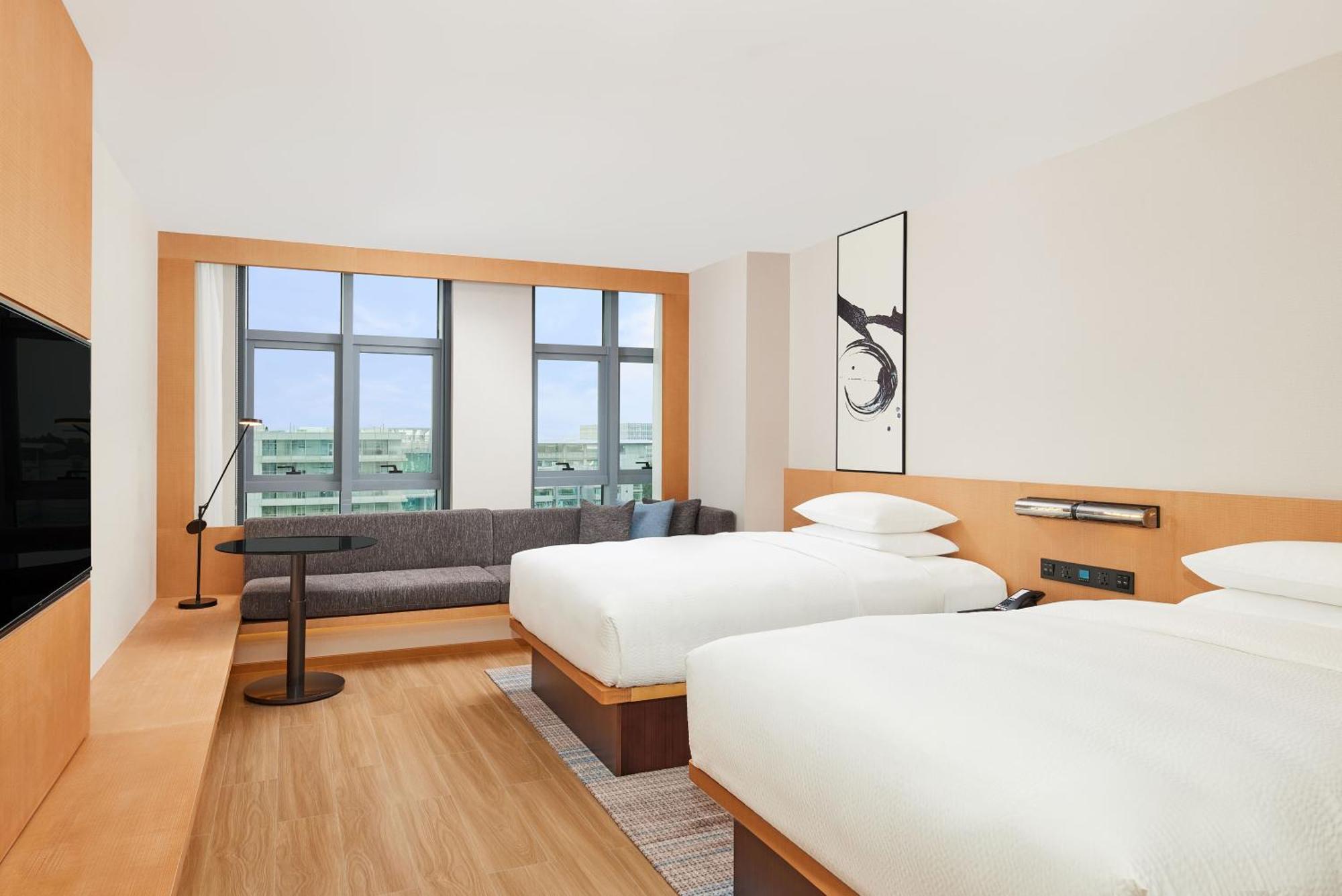 Fairfield By Marriott Guangzhou Konggang Hotell Exteriör bild