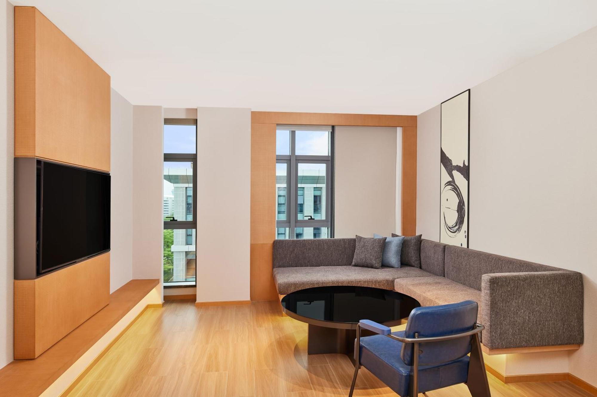 Fairfield By Marriott Guangzhou Konggang Hotell Exteriör bild